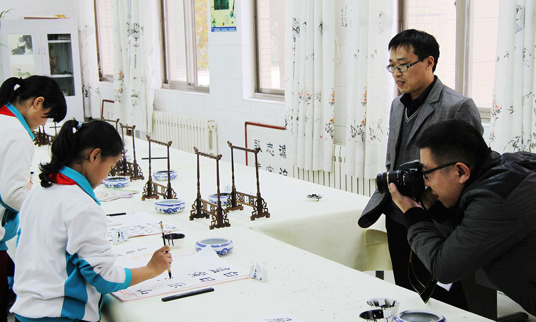 天津常州书法教育微网站开发案例